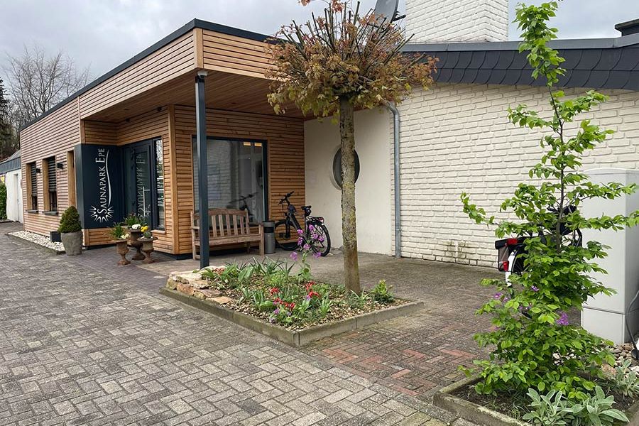 Saunapark Epe nachher